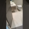 Laminam Bianco Lasa+Chevero Plank Ensuite - Porcelain Bathroom Shower