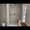 Porcelain Slab Bathroom Floor Walls and Shower Walkthrough