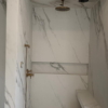 Porcelain Slab Shower Walls Ceiling and Floors
